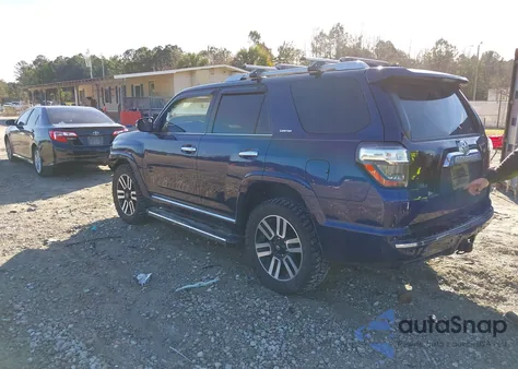 2018 Toyota 4Runner Limited из США, поврежденный, VIN JTEBU5JR9J5524593